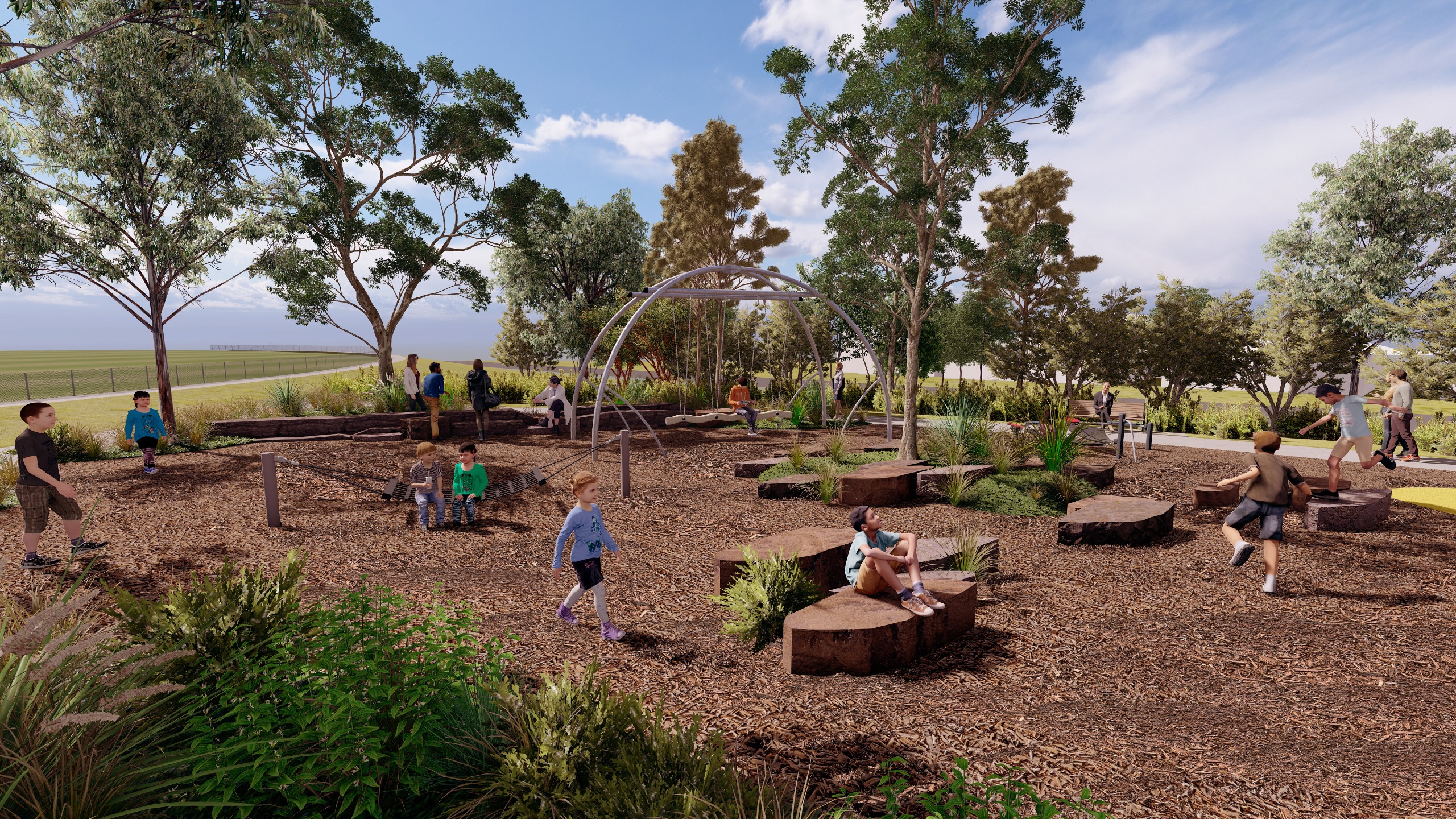 Image of proposed playground