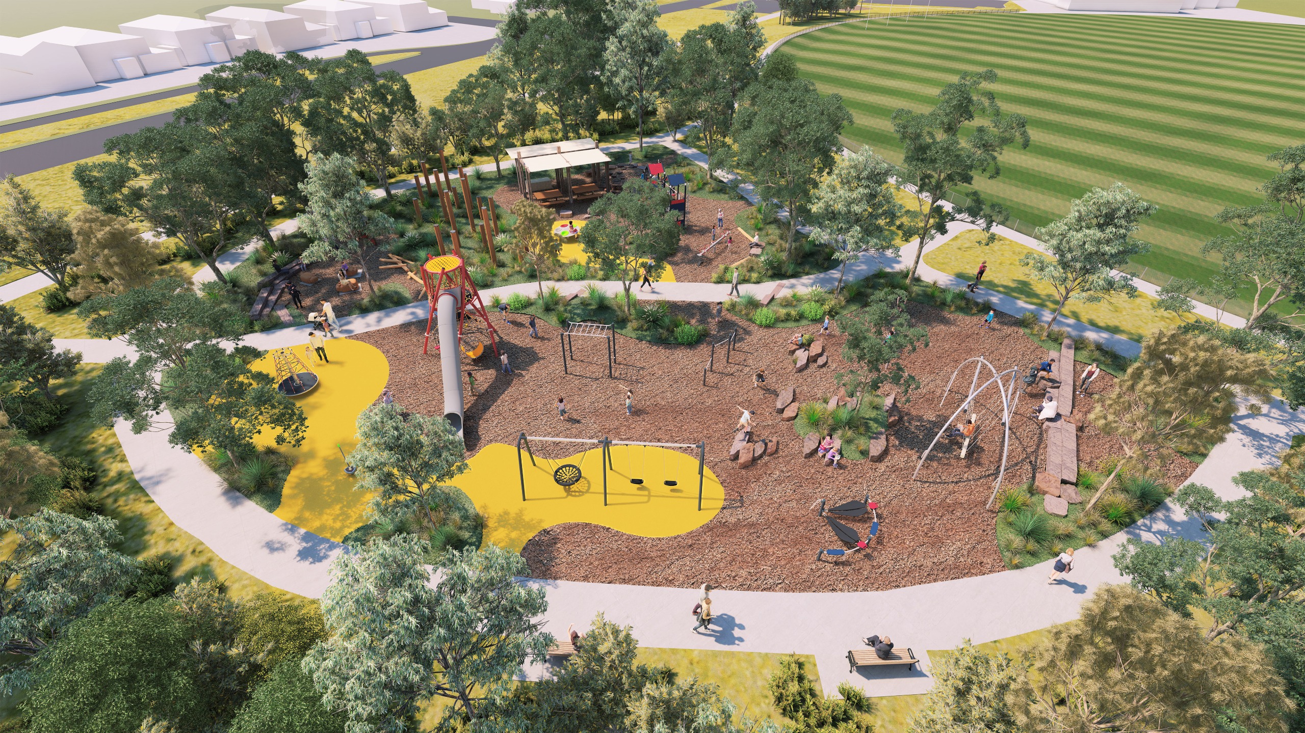 Image of proposed playground